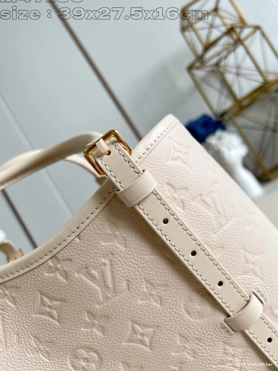 Official oldcobbler MM-39*27.5*16CM VUITTON Tote LOUIS Babylone 0815